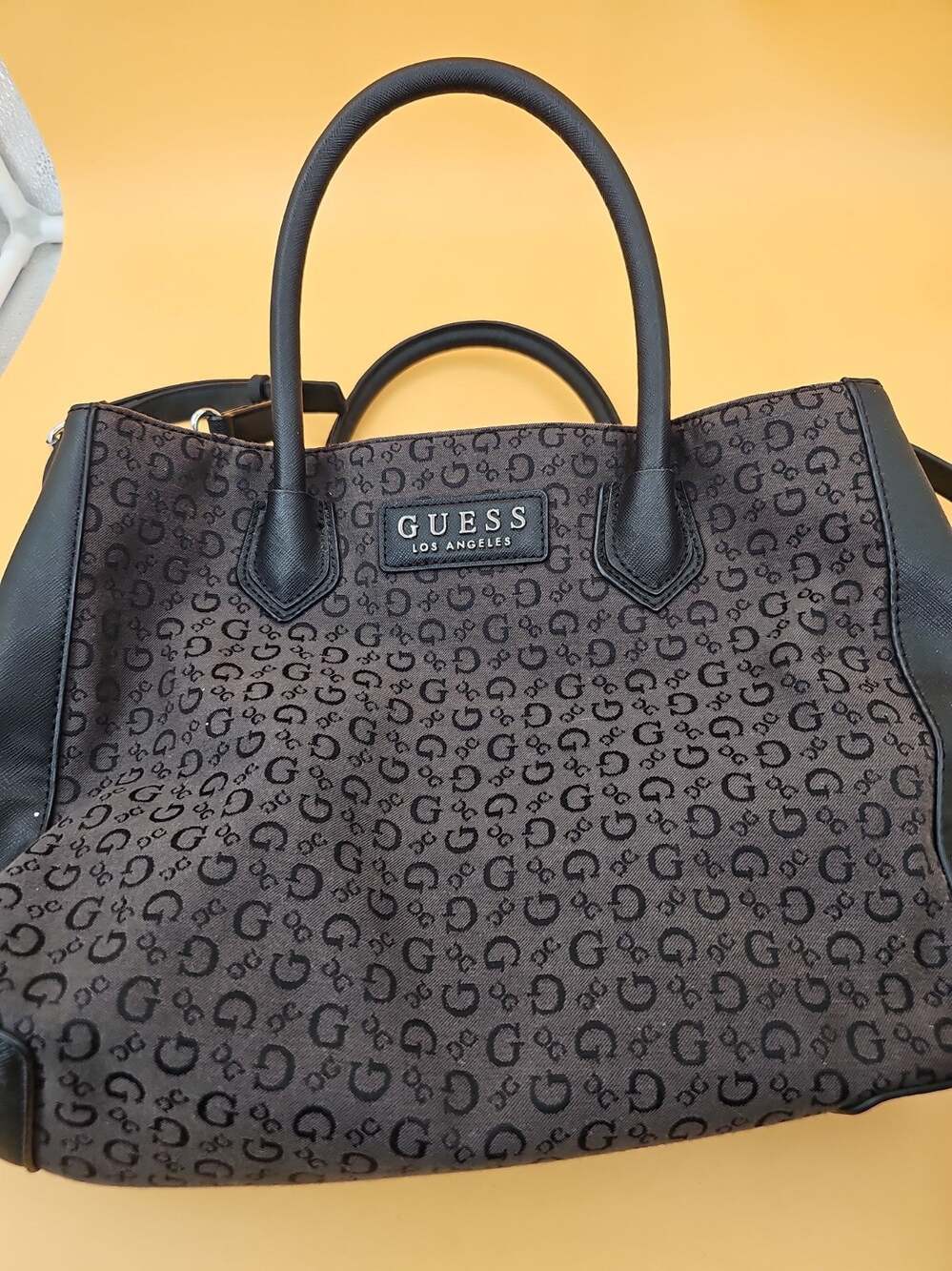 Guess Silvana 4G Double Compartment Crossbody Tote